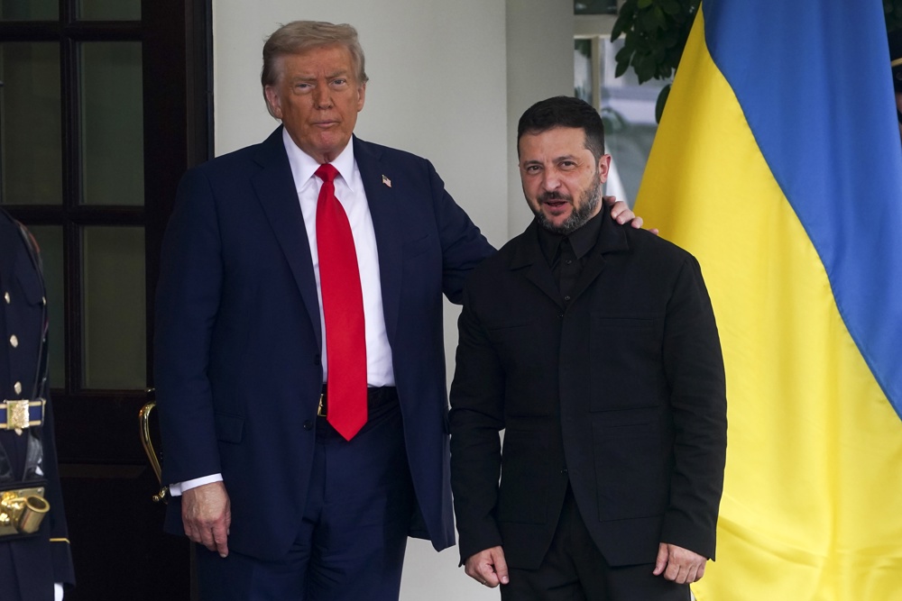 Volodímir Zelenski se pone del lado de Donald Trump y lo llena de elogios: “Es el único capaz de detener a Putin”