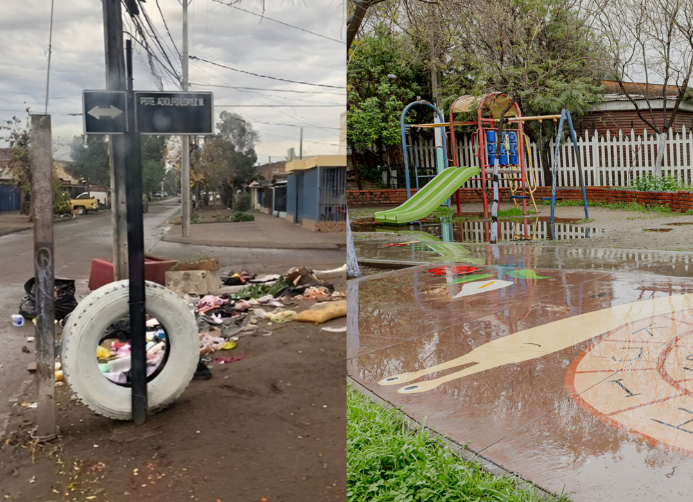 Recuperando espacios públicos: Microbasural en Población Santa Olga de Lo Espejo ahora es parque infantil