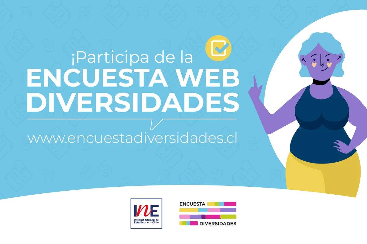 INE continúa hasta septiembre aplicando la Encuesta Web Diversidades