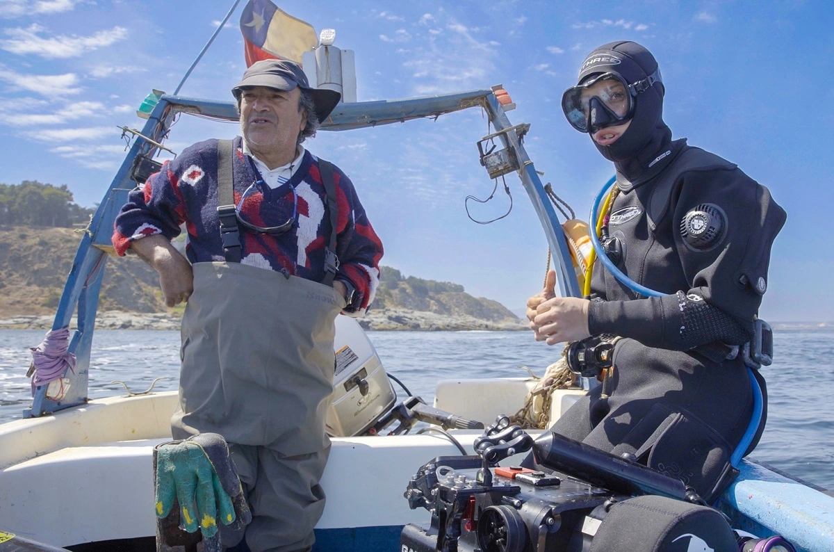 Mientras protestan contra desaladora, pescadores de Ventanas dejan de pescar en 11 hectáreas para recuperar la población de peces y mariscos