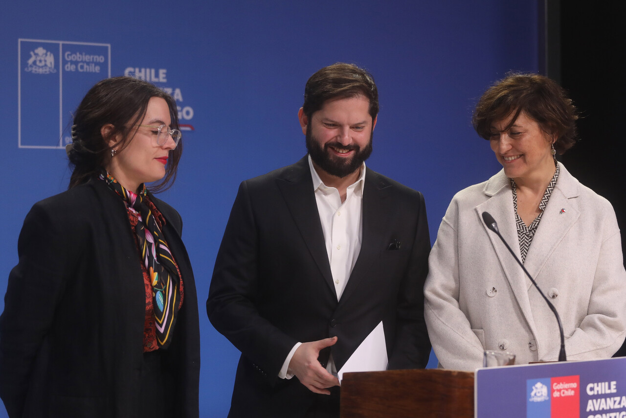 VIDEO| Presidente Boric participa de vocería de los lunes y defiende aumento de la PGU: 