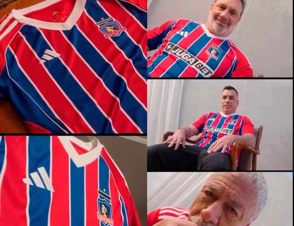 VIDEO| Colo Colo muestra su nueva camiseta inspirada en los años 50 y con sus máximos ídolos