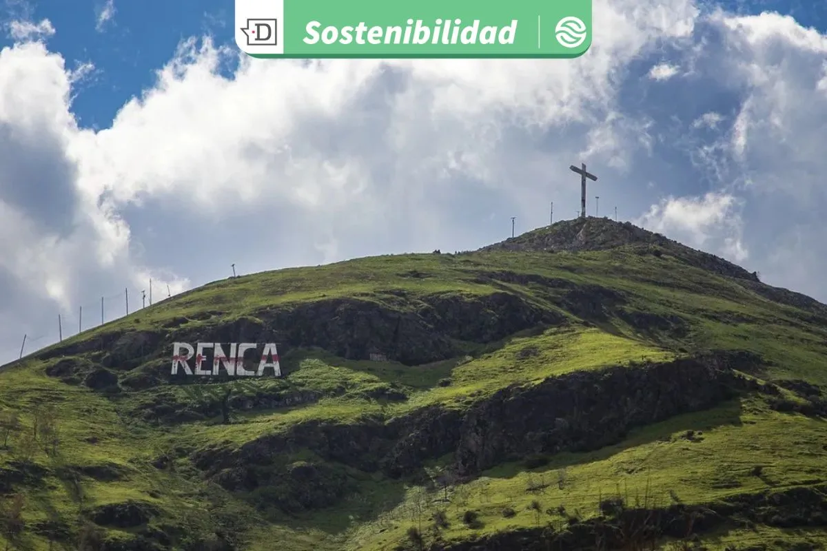 Cerros de Renca y futuro pulmón verde: Se podrían regar más de 200 hectáreas con la reutilización de aguas residuales