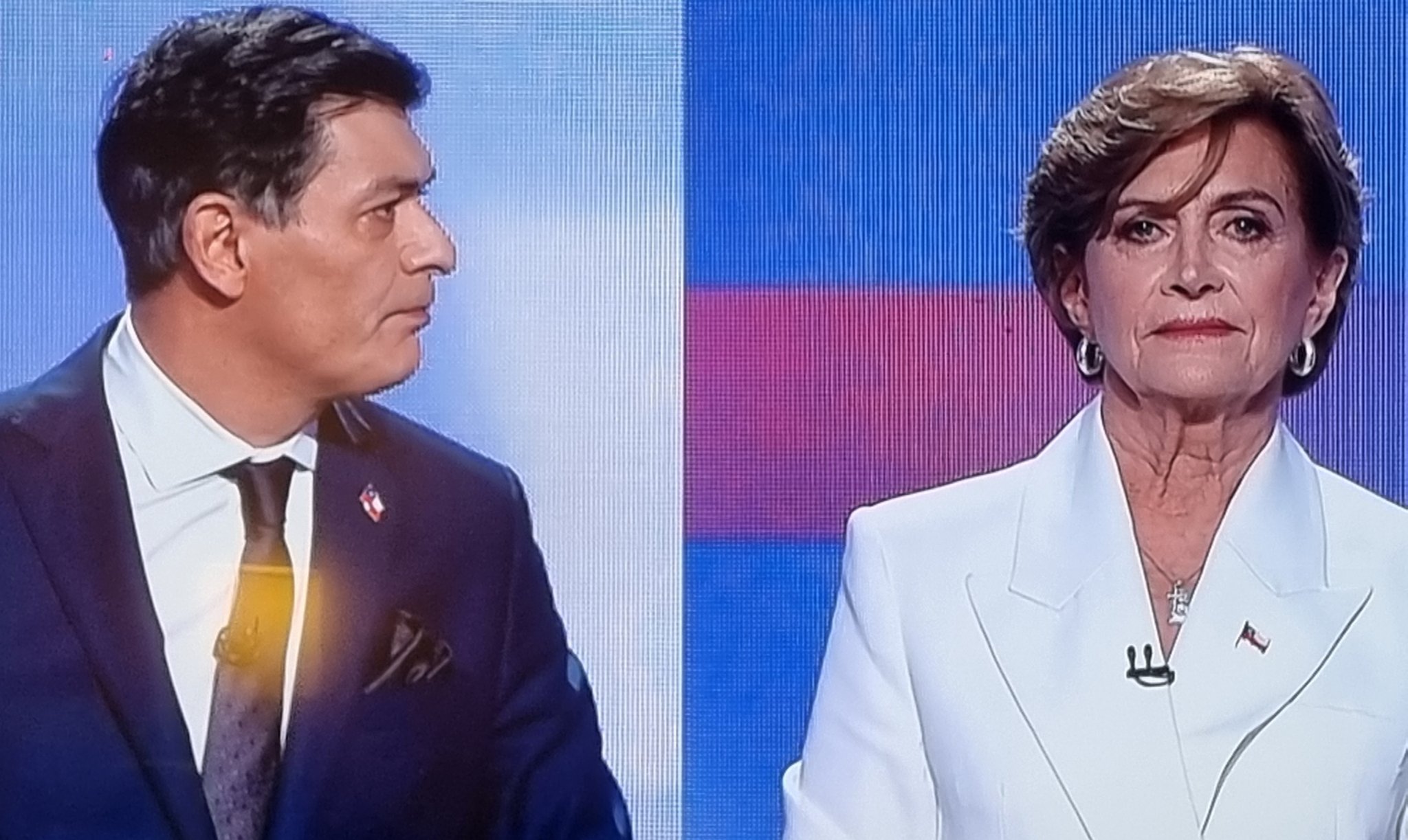 VIDEO| El momento en que Parisi rompe las reglas del debate y trata de traidora a Matthei: “Él suele atacar a las mujeres”