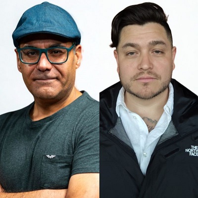 Claudio Salinas y Alejandro Lagos