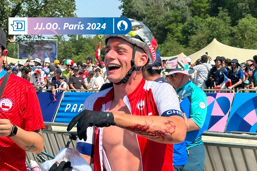 París 2024: Martín Vidaurre mejoró lo hecho en Tokio y rozó el top ten de mountainbike cross country