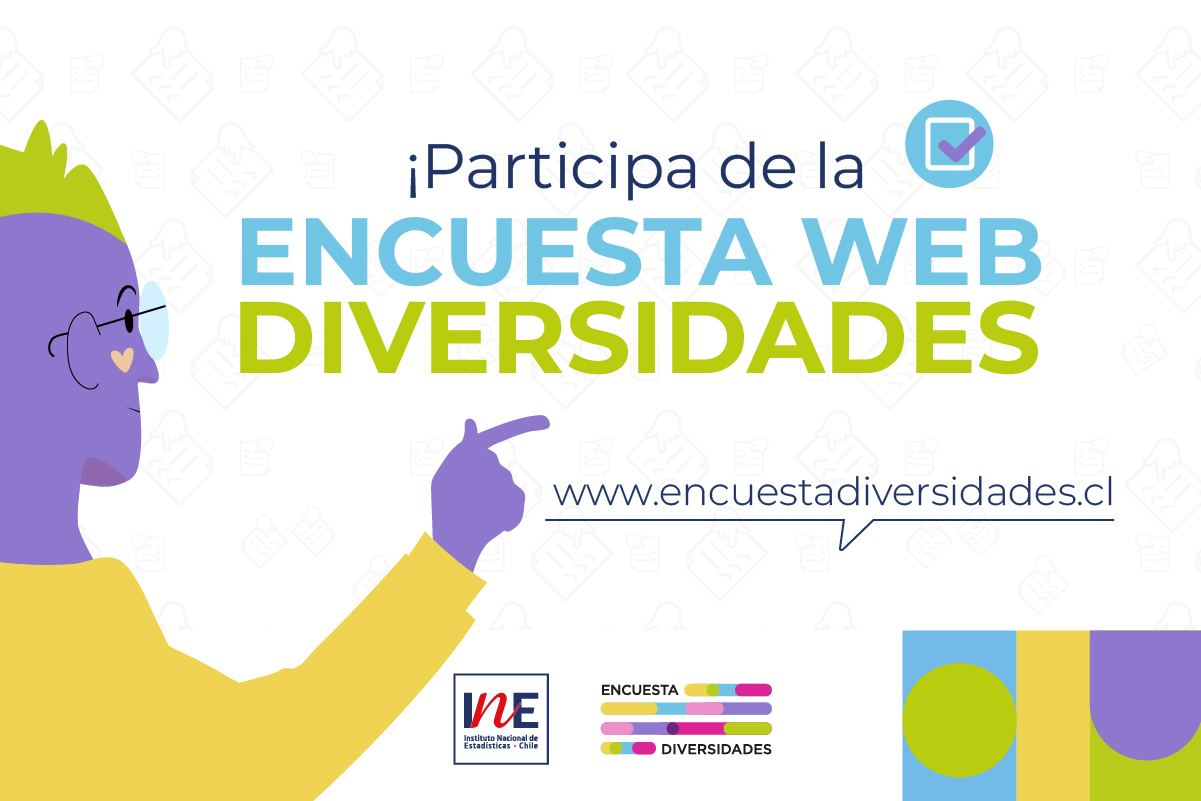 La primera encuesta sobre diversidades sexuales y de género del INE estará disponible hasta el 30 de septiembre