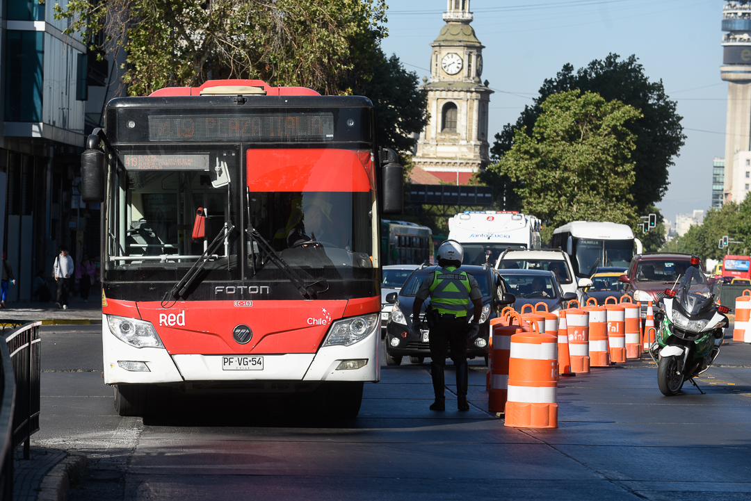Día Nacional Sin Auto: Los cortes de tránsito en el centro de Santiago para que la gente circule libremente