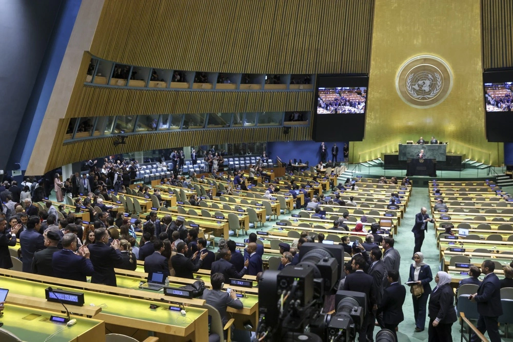 VIDEO| Protesta conta Netanyahu por la masacre en Gaza: Países se marchan antes de su discurso en Asamblea de la ONU