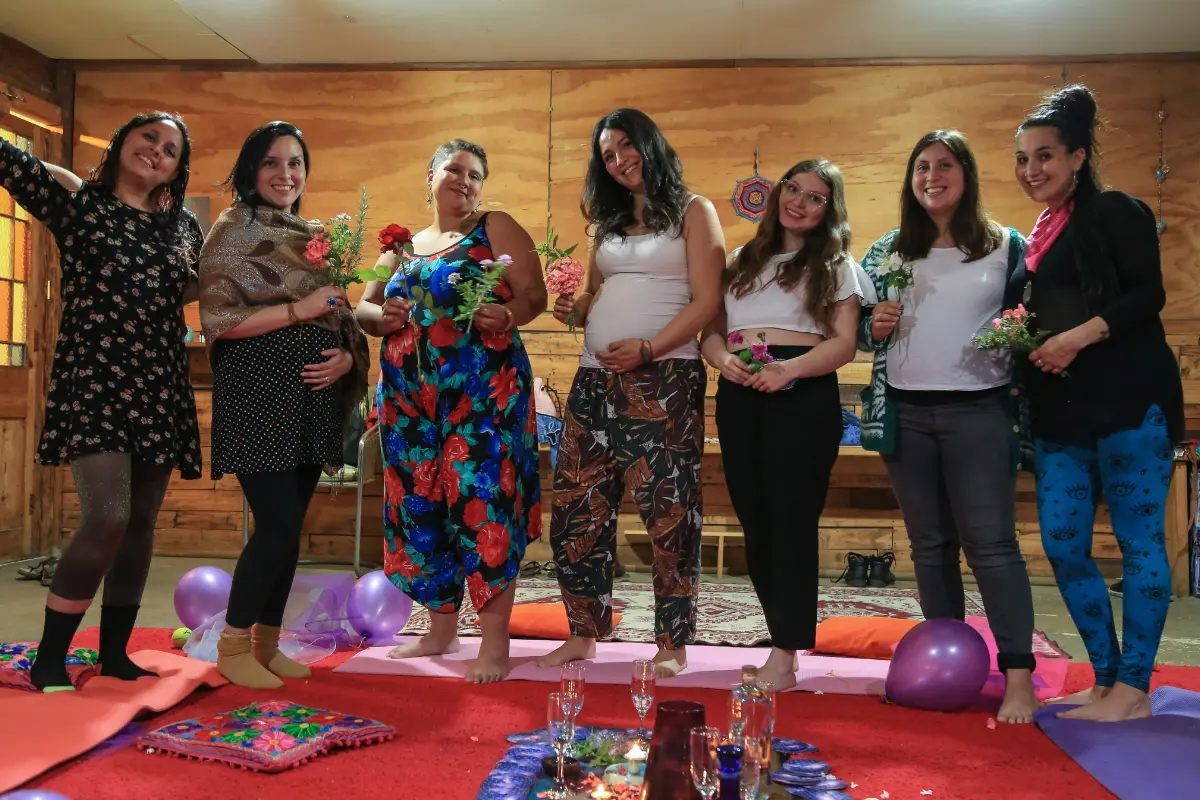 Valentina Fuentes, facilitadora de canto prenatal: 