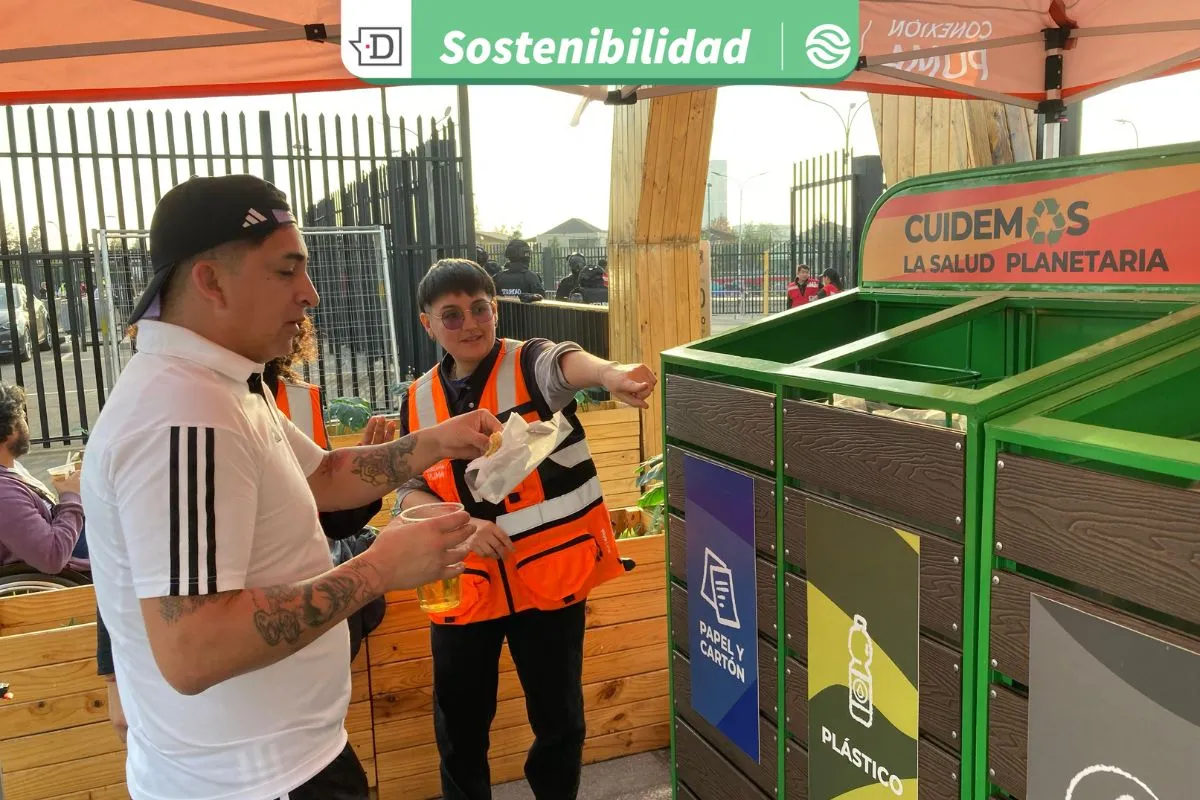 Centenario ecológico: “Colo-Colo logró recuperar cerca del 100% del material reciclable que se genera en los partidos