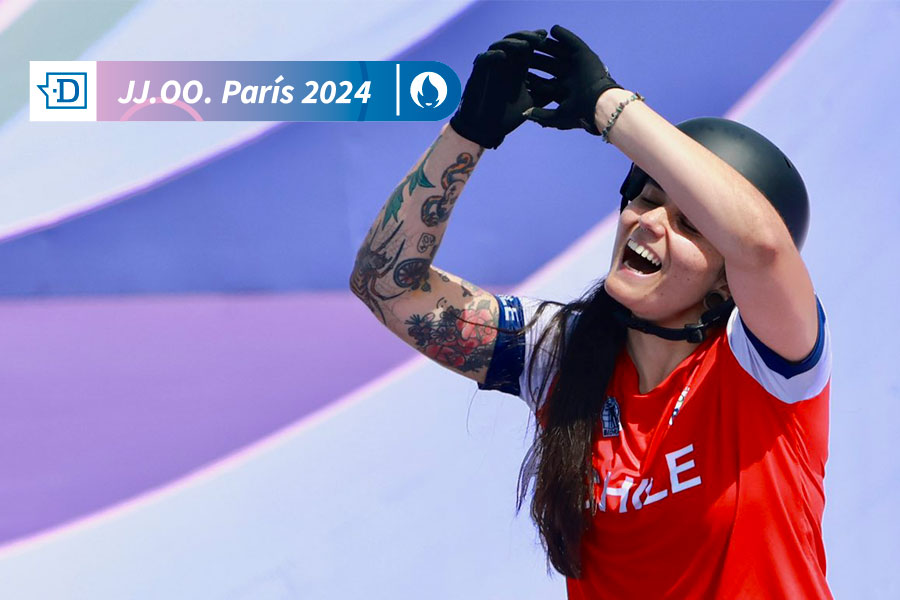 ¡Chile a una final en París 2024! Macarena Pérez brilla con luces propias y busca medalla en BMX Freestyle