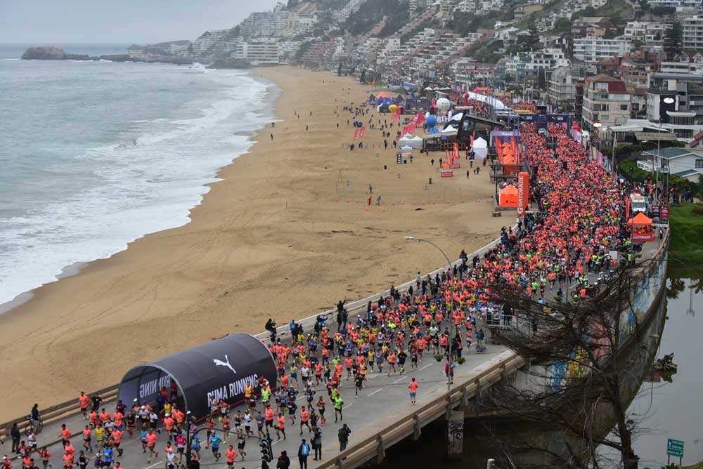 Cortes de tránsito por la Maratón de Viña del Mar 2025: Infórmate sobre las calles cerradas en ciudad jardín