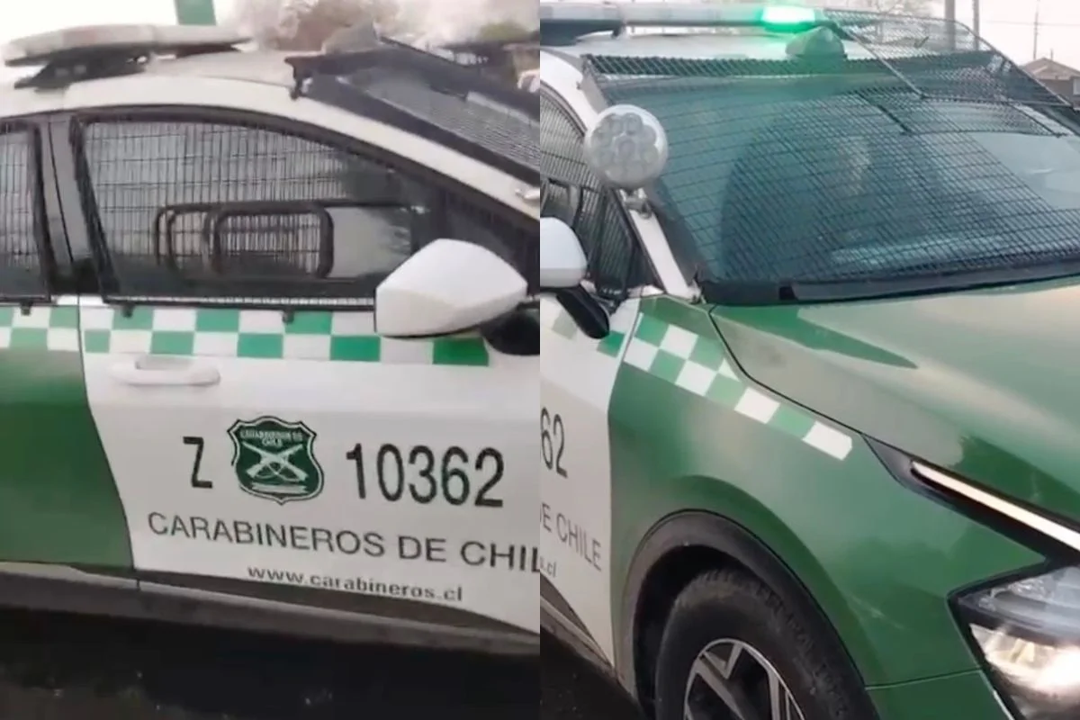 VIDEO| Captan a 2 carabineros durmiendo en la patrulla durante turno en Paillaco: Serán investigados