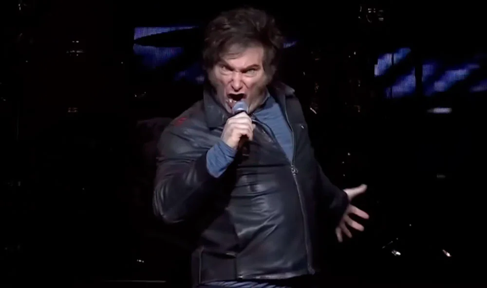 VIDEO| El criticado show de Javier Milei en medio de fuerte crisis económica y sus escándalos de corrupción y narcotráfico