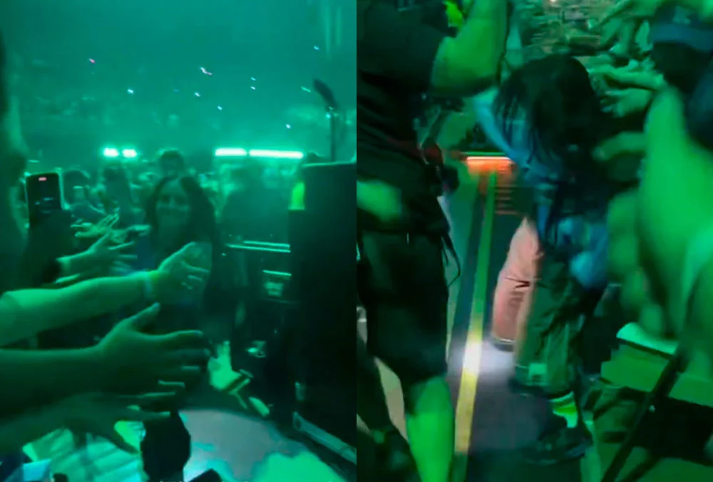 VIDEO| Así fue la agresión que sufrió Billie Eilish de parte de un fanático en su show en Estados Unidos