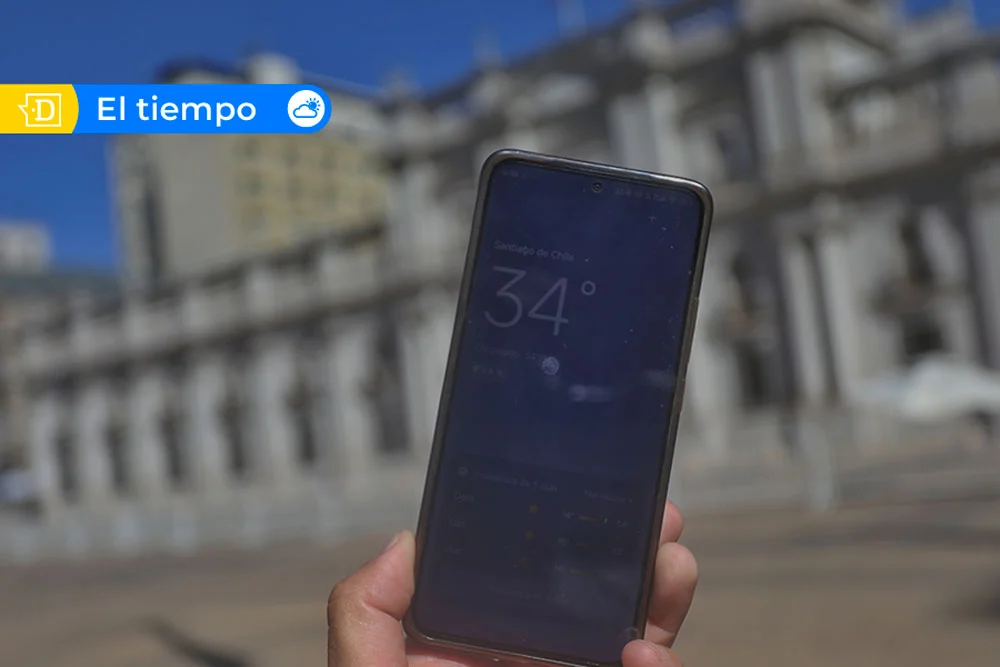 Anticiclón llega a la zona central para traer buen tiempo: Calor en Santiago superará los 32°C