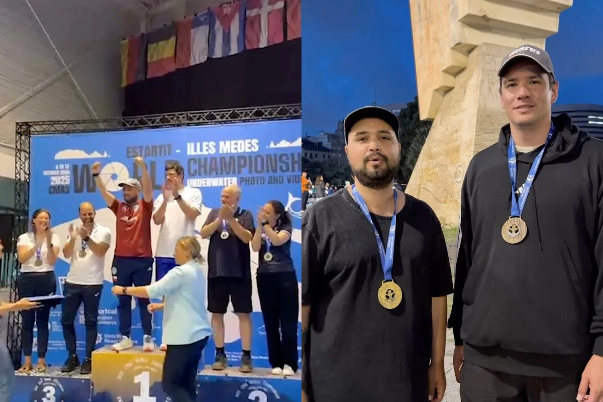 De Iquique al mundo: Revisa las imágenes que coronaron a 2 chilenos como campeones del Mundial de Fotografía Submarina 2025