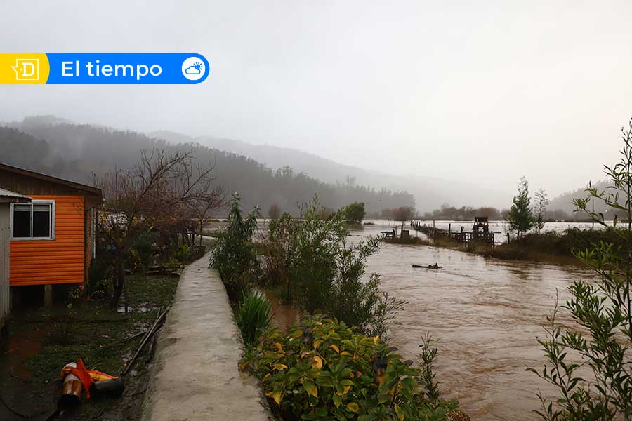 Decretan Alerta Roja en la Provincia de Arauco: Río Pichilo nuevamente a punto de desbordarse