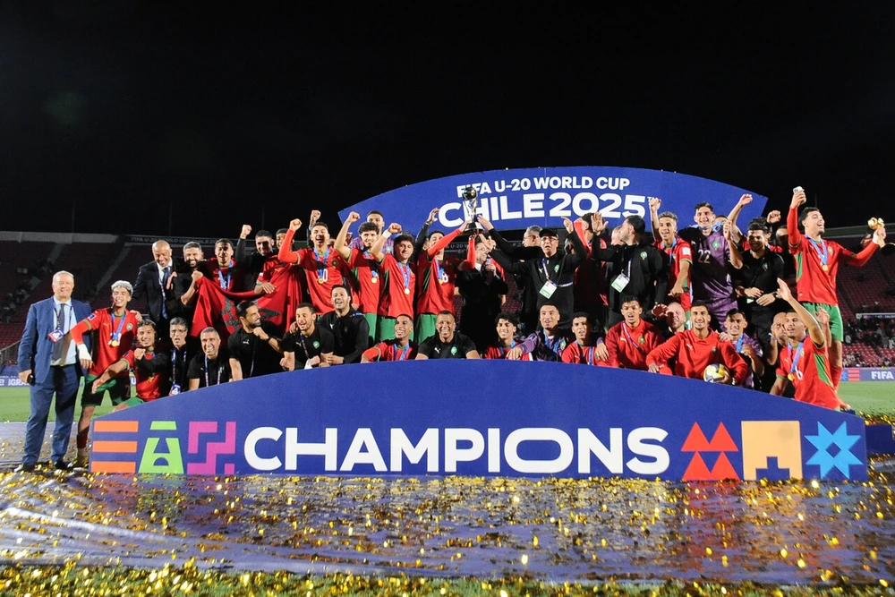 Marruecos sigue confirmando su enorme ascenso en el fútbol y se consagra campeón del Mundial Sub-20 Chile 2025