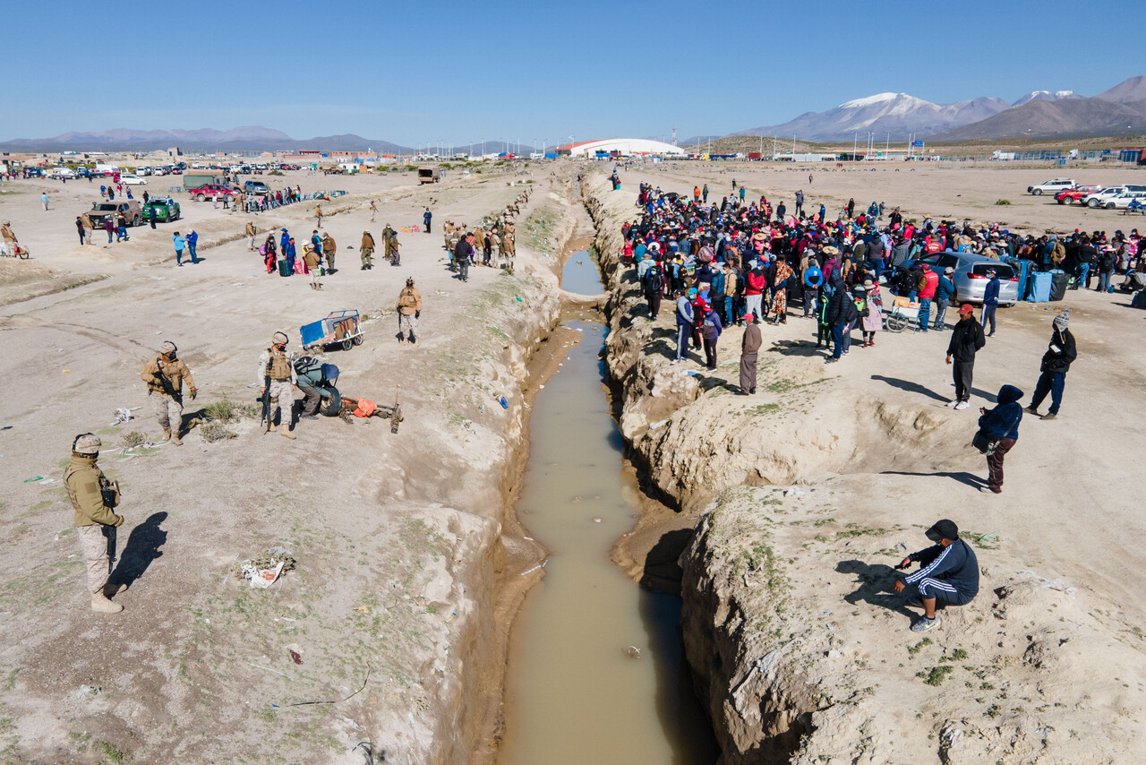 Refuerzo de fronteras y controles biométricos: Chile anuncia medidas ante posible ola migratoria de Venezuela