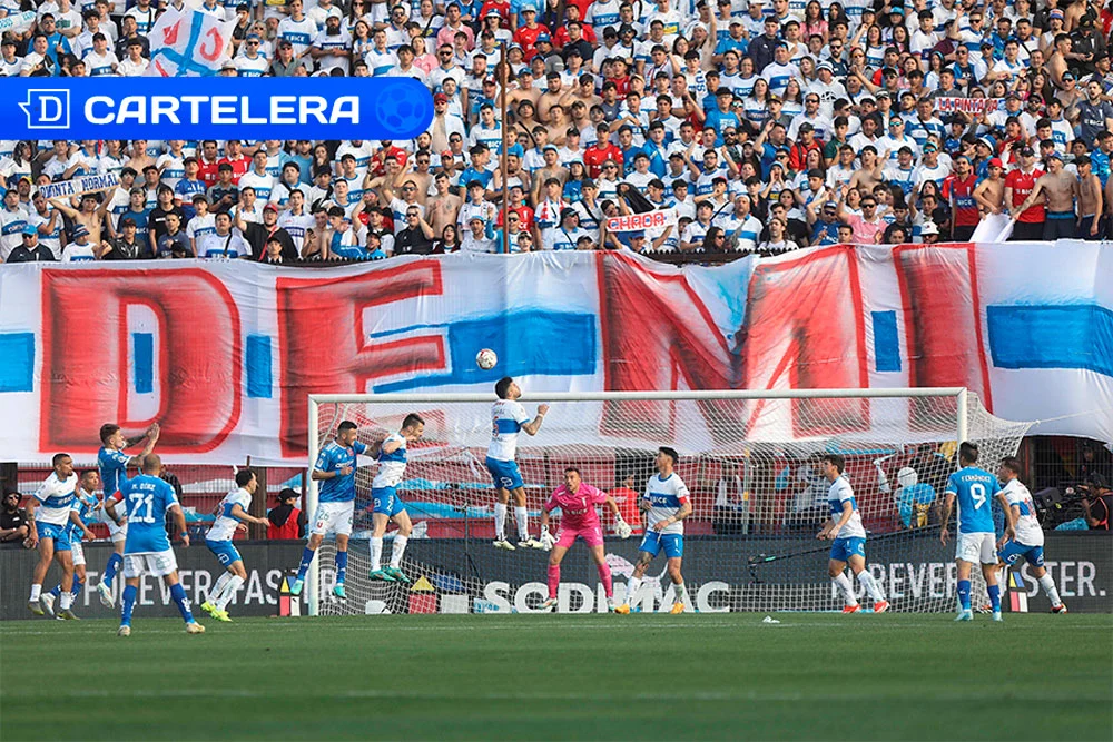 Cartelera de Fútbol por TV de El Desconcierto: Se juega Clásico Universitario y Coquimbo podría ser campeón hoy