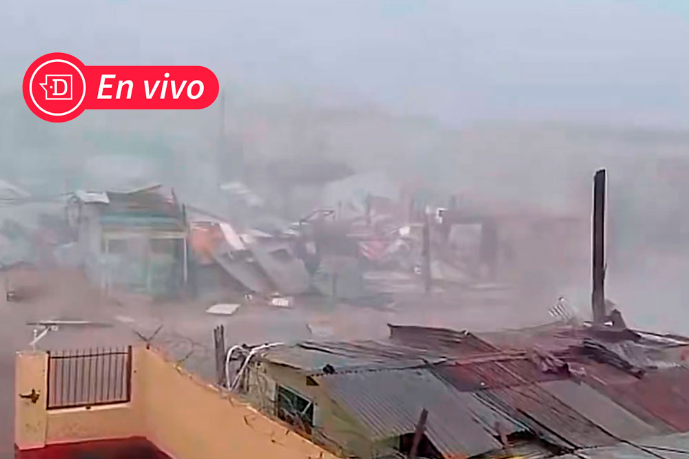 EN VIVO| Huracán Melissa toca tierra en Jamaica con una intensidad superior a Categoría 5