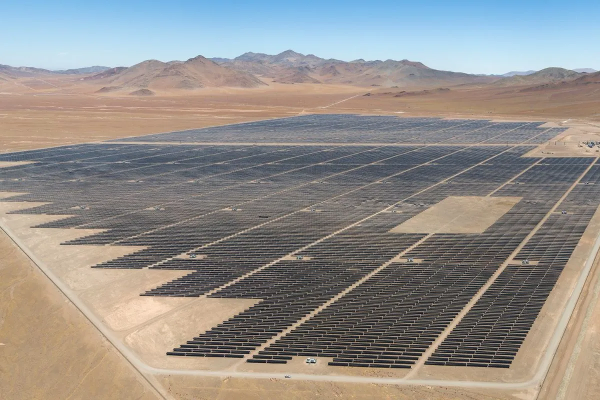 Proyecto solar chino refleja el dilema del desarrollo energético de Chile