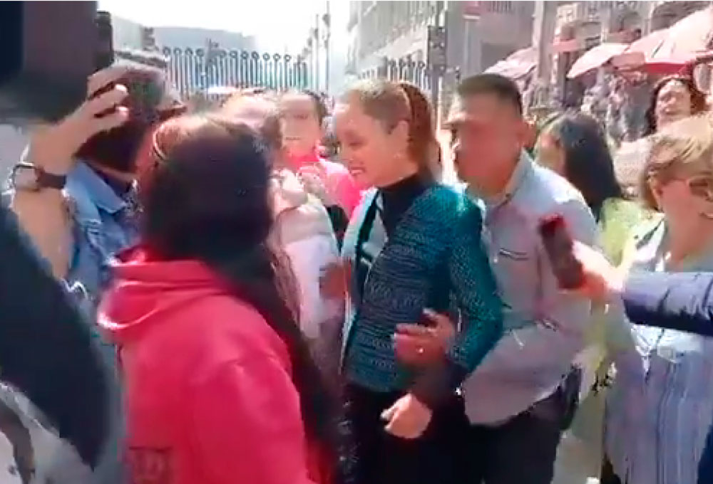 VIDEO| Presidenta de México presenta denuncia en contra del hombre que la acosó sexualmente en la calle