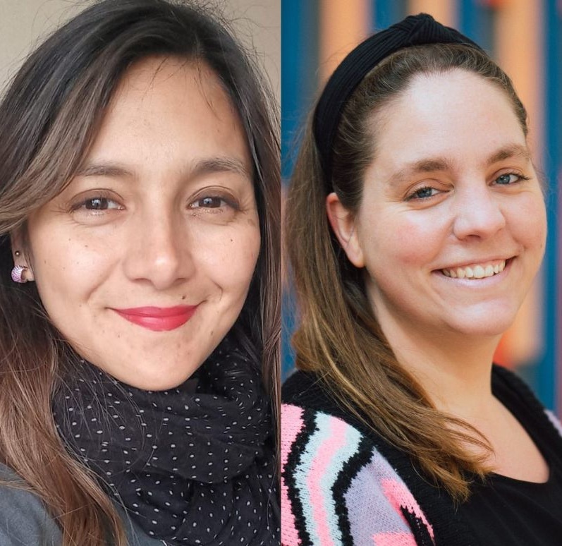 Daniela Poblete Godoy y Verena Kulenkampff