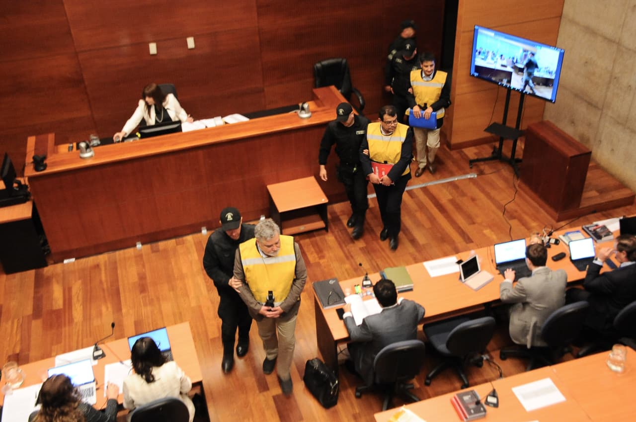 Mario Vargas, Eduardo Lagos y Gonzalo Migueles