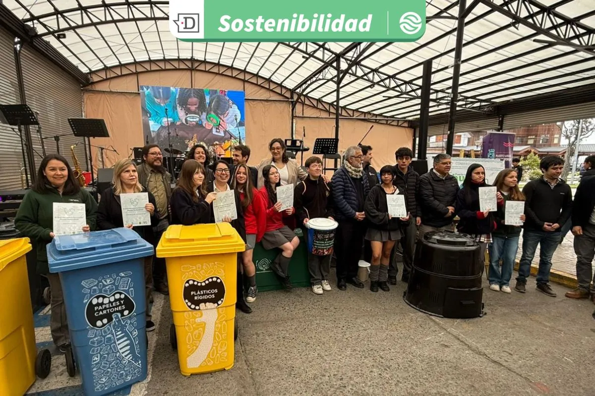 Más de 150 establecimientos y 12.000 estudiantes: Puerto Varas amplía red de Puntos Verdes Escolares con programa RESOLES