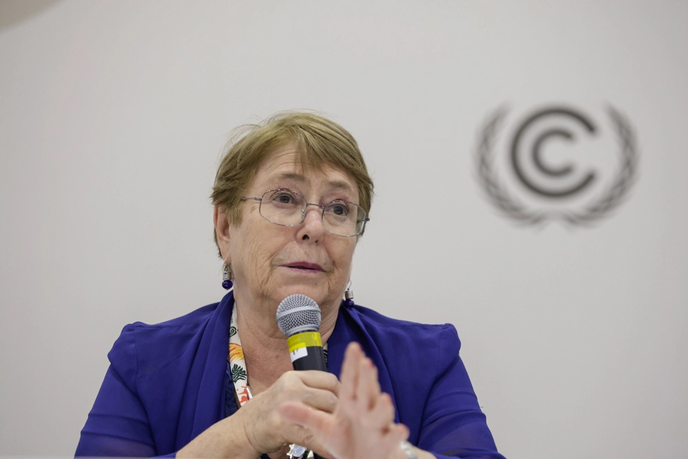 Bachelet en COP30 incita a cambiar el foco de números y temperaturas a cómo transformar la vida de las personas