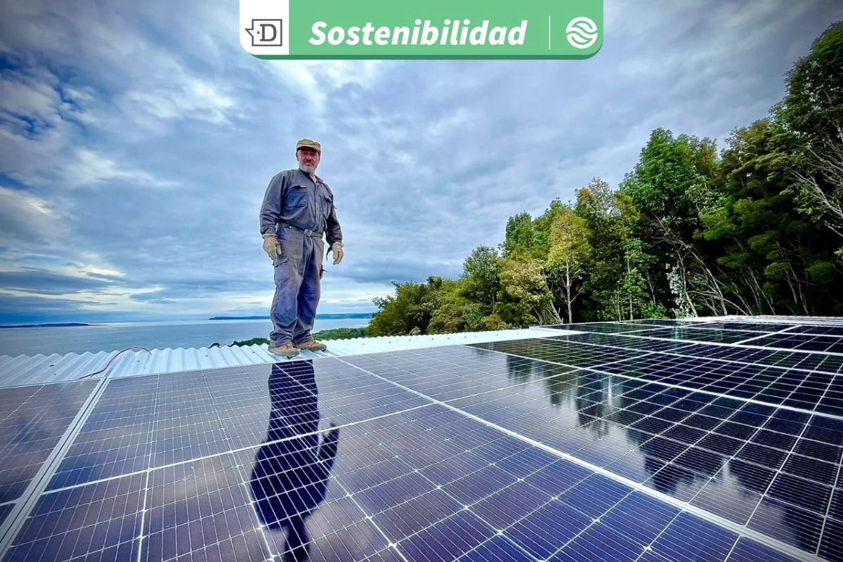 César Garrido, constructor en Chiloé: 