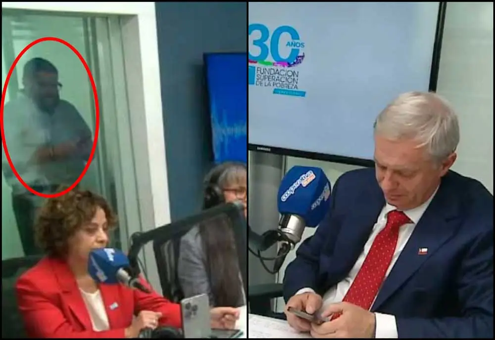 VIDEO| El “torpedo” vía celular que Cristián Valenzuela le envió a Kast en medio de debate con Jara