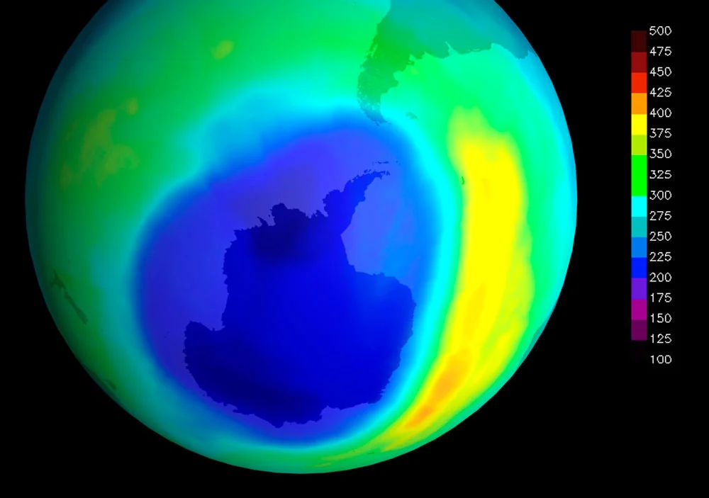 Este lunes 1 de diciembre se cerró el agujero de la capa de ozono sobre la Antártica: El más temprano desde 2019