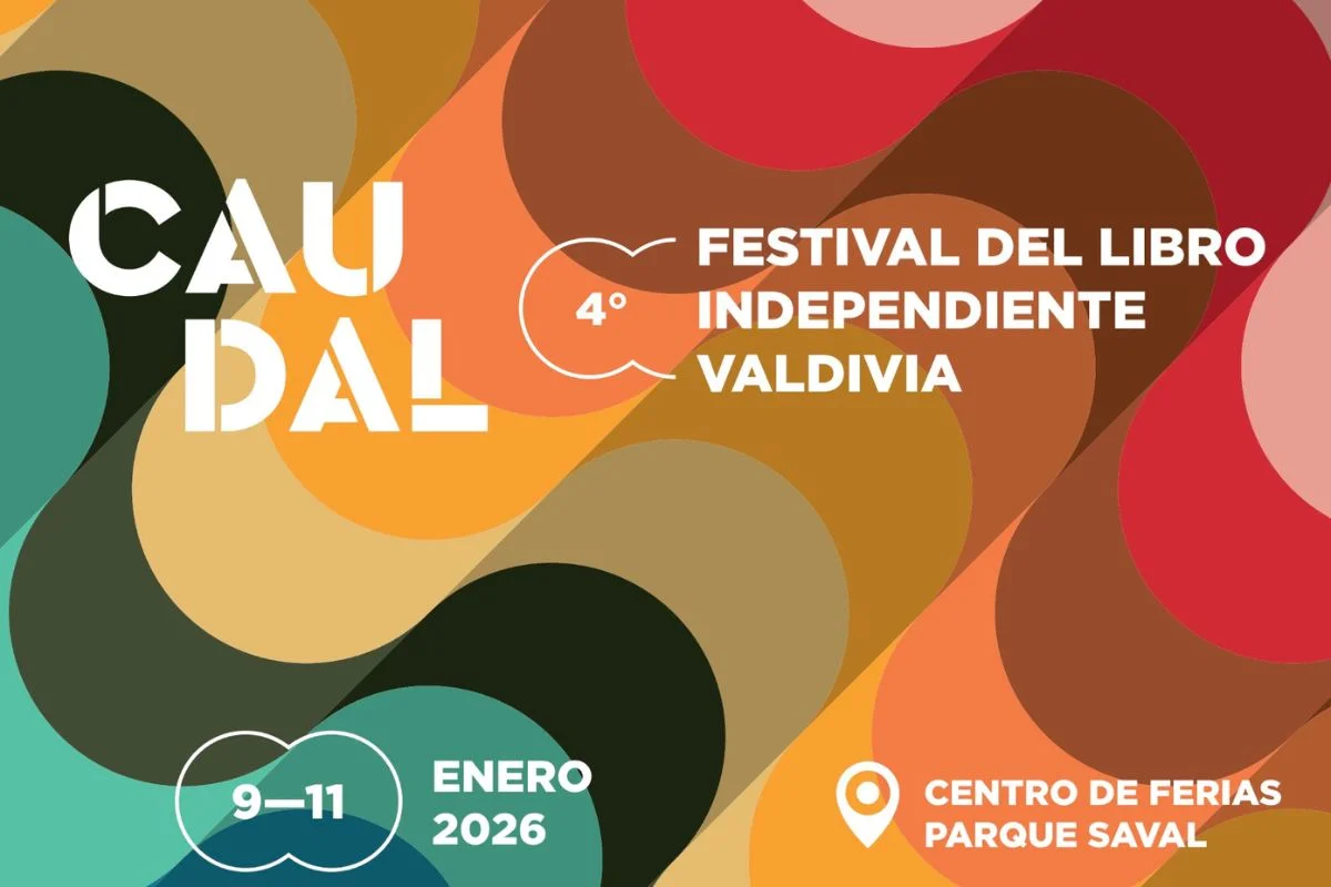 Caudal 2026: Valdivia recibe cuarta edición del festival de editoriales independientes con talleres, música y libros
