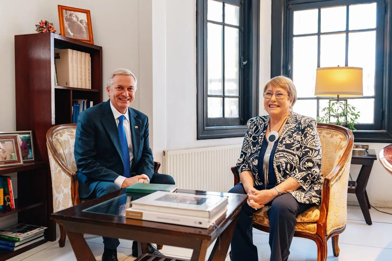 VIDEO| Kast llena de elogios a Bachelet tras reunión y revela temas que conversaron: No se refirió a postulación a la ONU