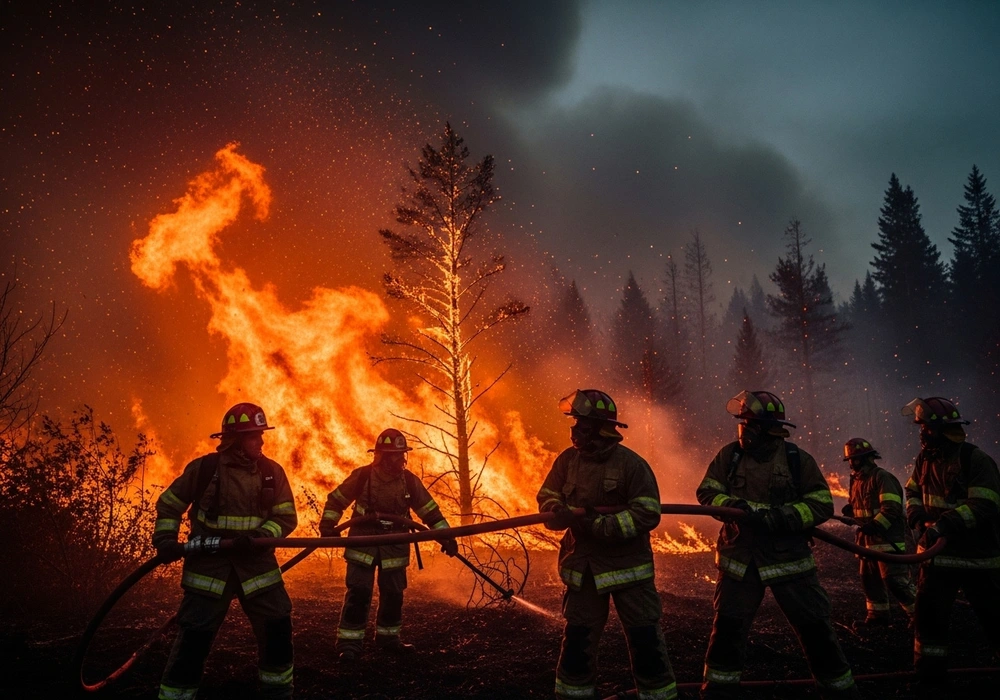 Botón Rojo para 144 comunas del país por alto peligro de incendios forestales: Máximas superarán los 35°C