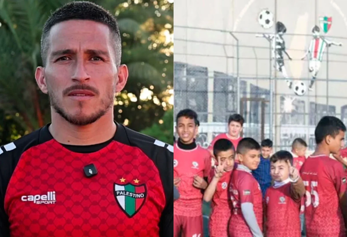 VIDEO| Palestino se une a campaña internacional para que Israel no destruya cancha de fútbol en Cisjordania