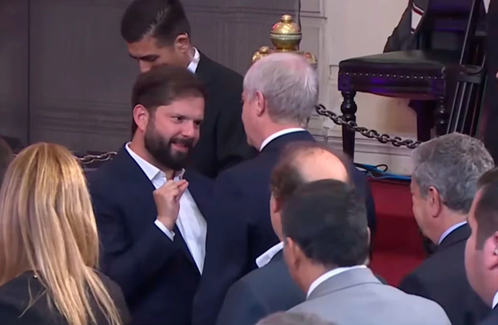 VIDEO| Así fue el encuentro entre el presidente Gabriel Boric y José Antonio Kast en el Congreso Futuro 2026