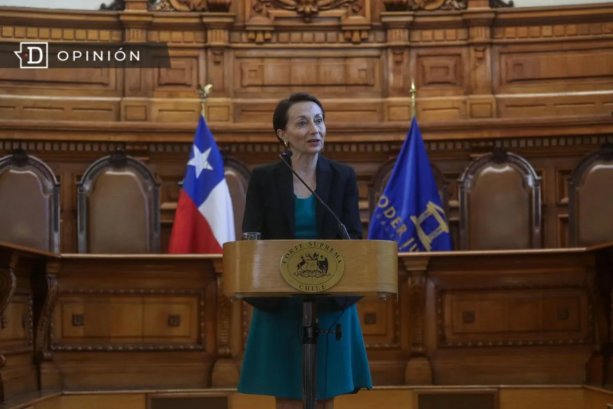 Primera denuncia ante Gloria Ana Chevesich, presidenta de la Corte Suprema