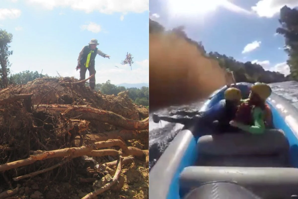 Conaf denuncia en tribunales excavación particular que deslizó suelo hacia río Bueno y afectó a turistas