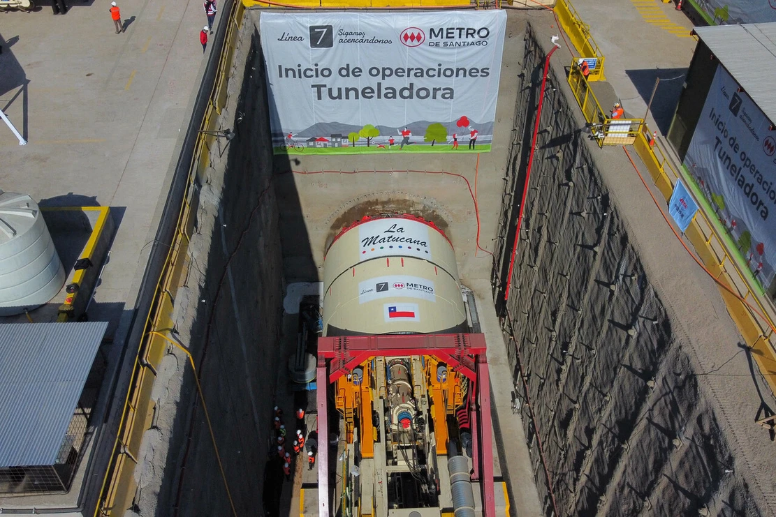 “La Matucana” no va más: Metro termina contrato con empresa que trabajaba en túnel de futura Línea 7
