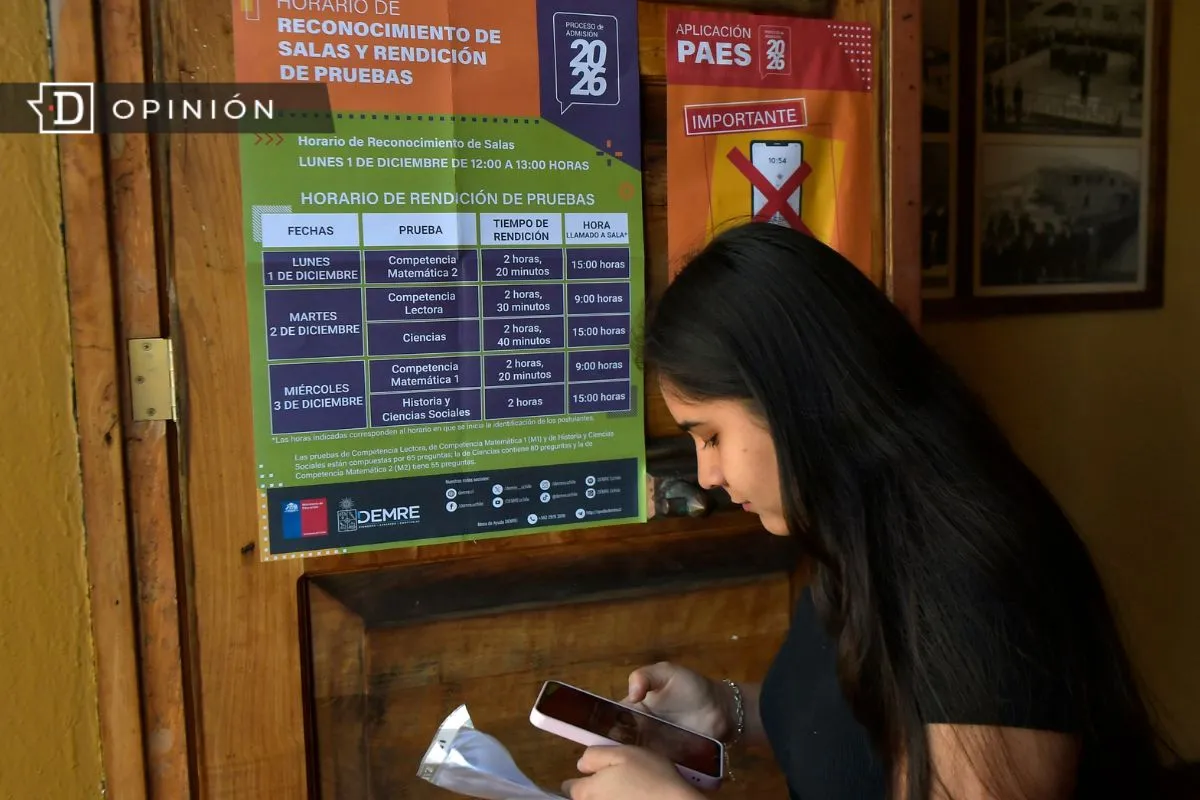 La PAES, como el mito del “mérito” en un Chile desigual