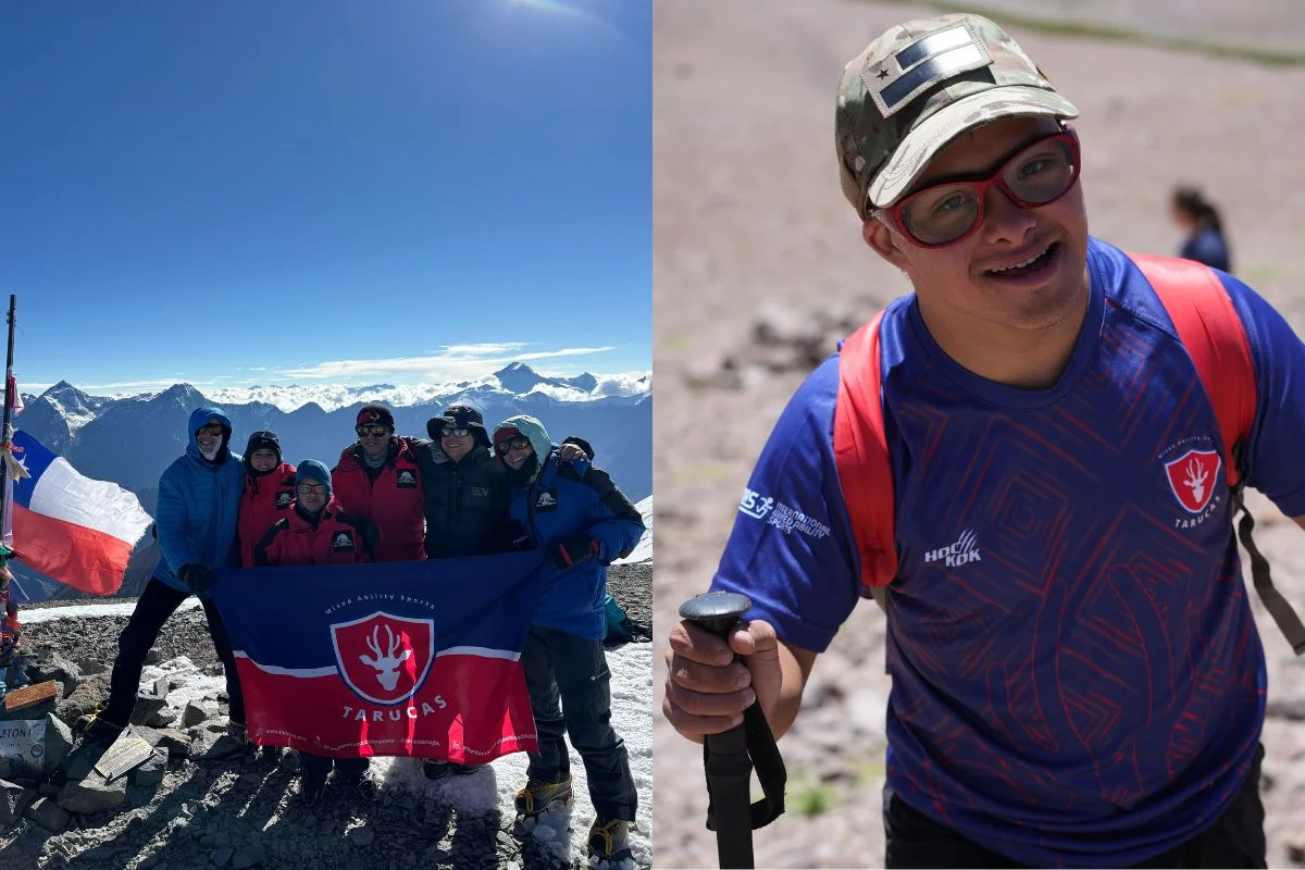 Hito mundial en alta montaña: Martín Plaza de los Reyes alcanza mayor altitud lograda por persona con síndrome de Down