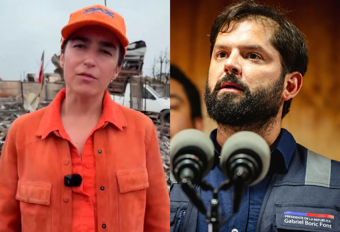 Boric responde a diputada republicana y desmiente sus críticas: “Se aprovecha de la tragedia, juzgue usted”