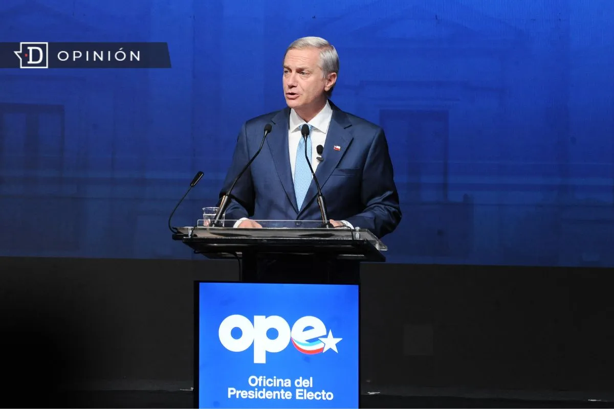 José Antonio Kast en la presentación de ministros