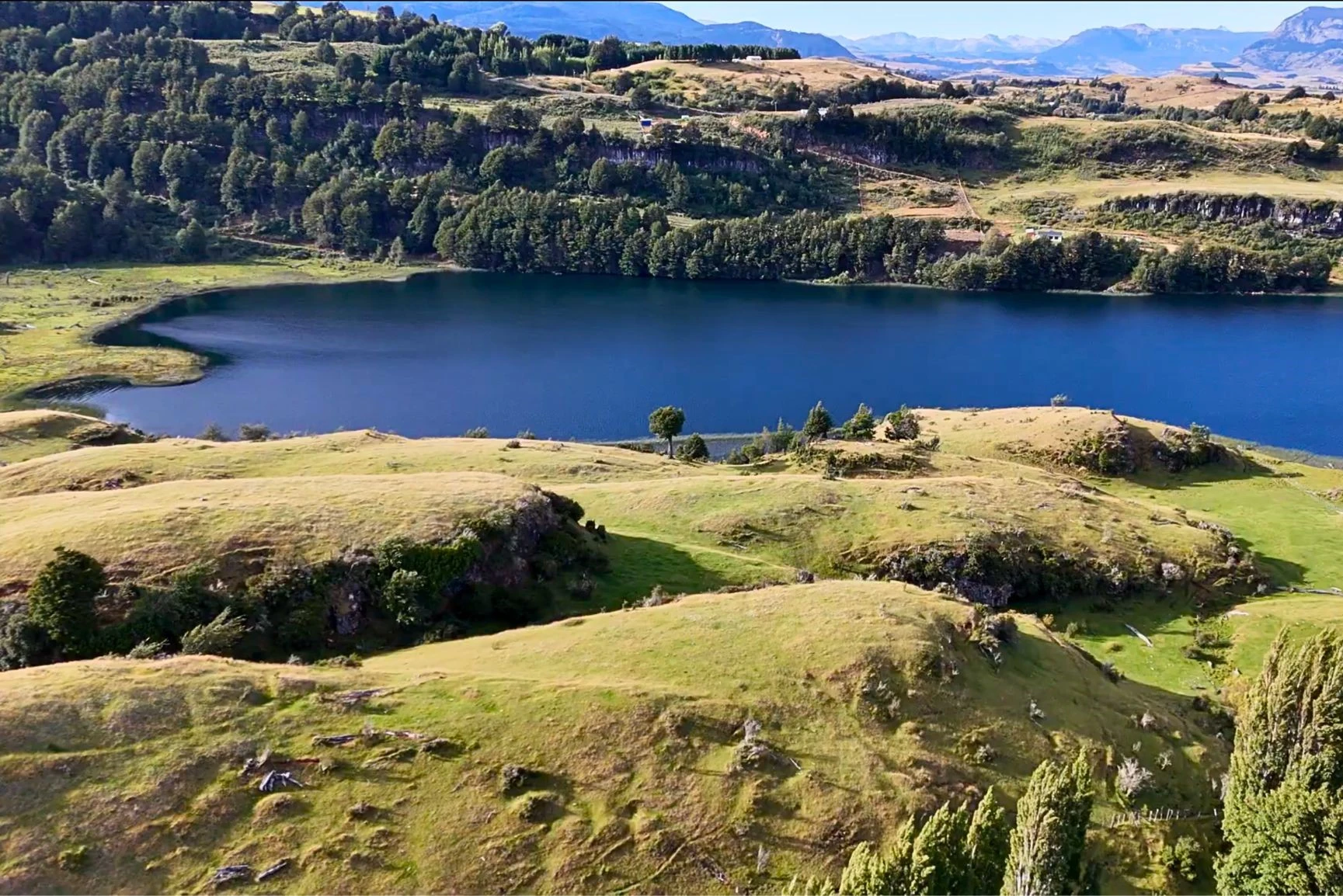 Zona donde se emplazaría proyecto inmobiliario con infraestructura  sostenible en Aysén.