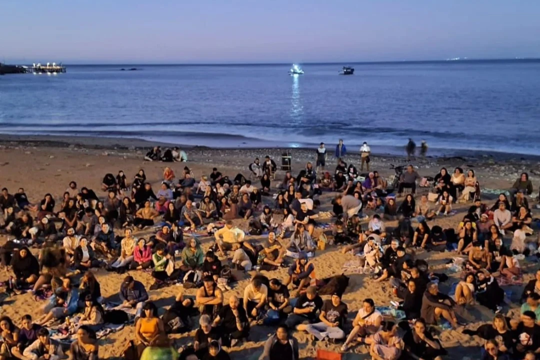 Acuerdan ampliación portuaria sobre histórica playa de Valparaíso: Vecinos organizan cine, deportes y arte llamando a salvarla